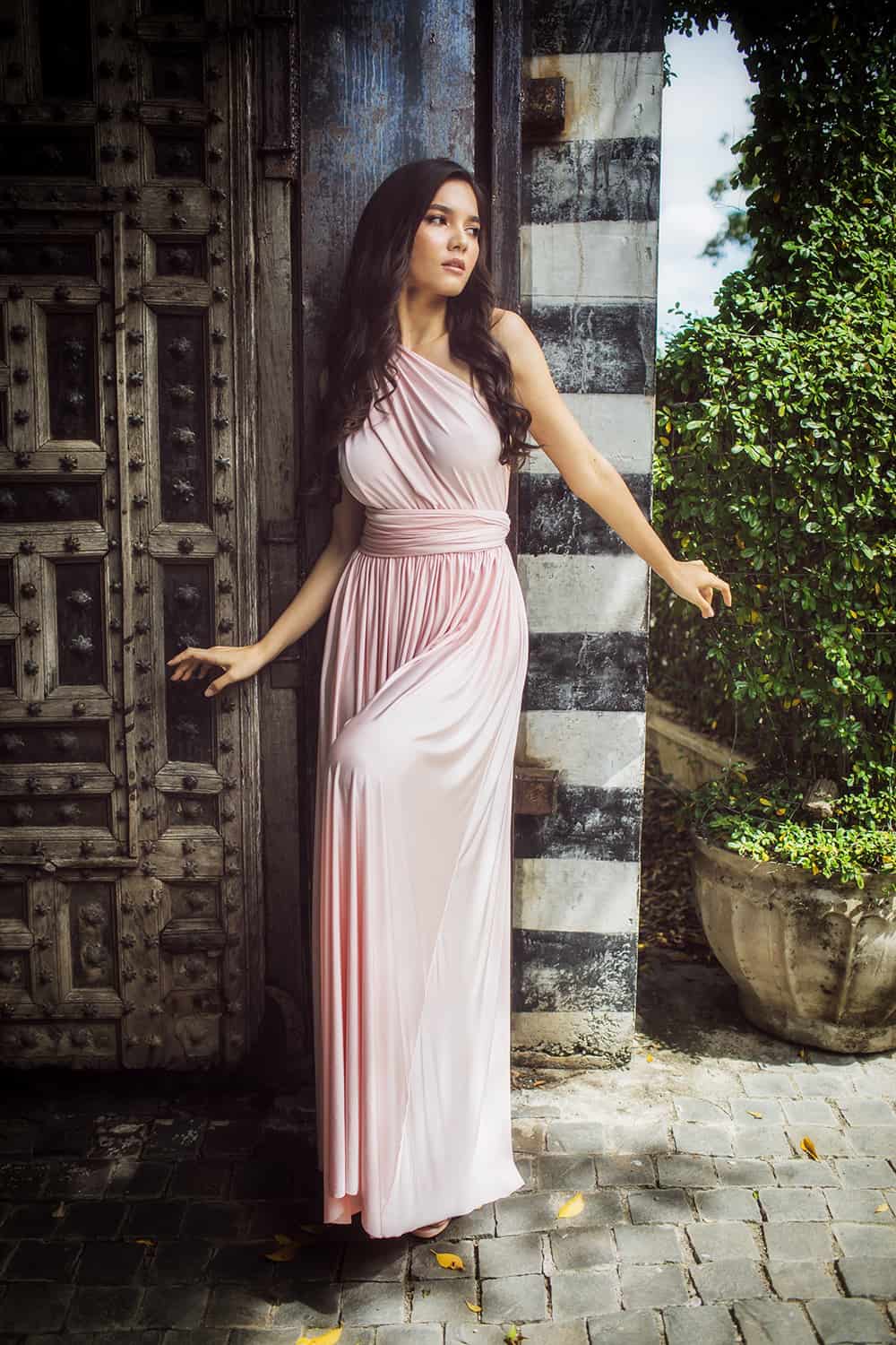 ELIZA AND ETHAN – Wickelkleid – Brautjungfernkleid – Cherry Blossom
